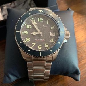 Spinnaker Hunley Blue Bezel Gray Dial SP-5080-44